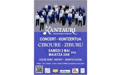 Concert de la chorale Kantauri