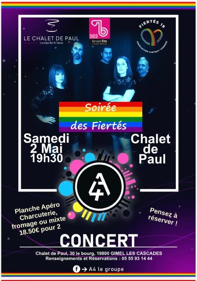 Chalet de Paul : Soirée des Fiertés