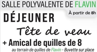 Déjeuner et Amical Quilles de 8