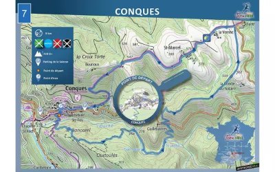 Parcours Trail Conques n° 7