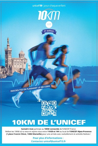 10 km de l'UNICEF