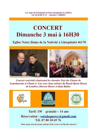 Concert en l'église de Lhospitalet