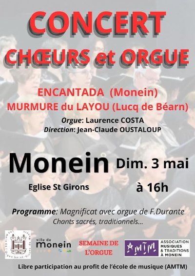 Route des orgues : Concert voix et orgue