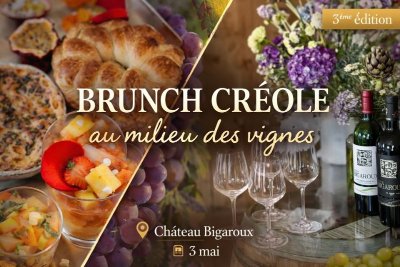 Château Bigaroux : Brunch Créole