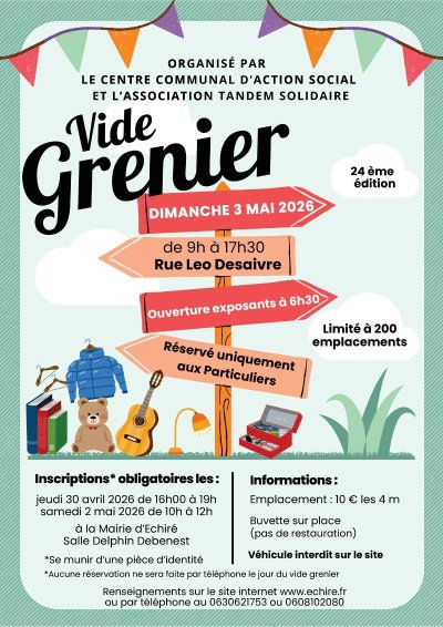 Vide Grenier à Échiré
