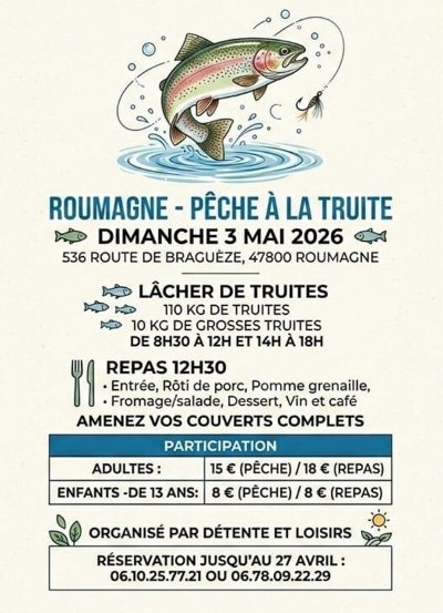 Pêche à la truite