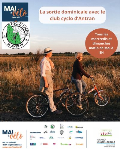 La sortie dominicale avec le club cyclo d’Antran
