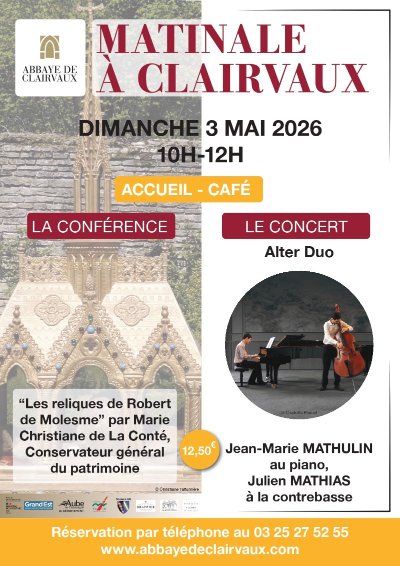 1ère matinale de l'Abbaye de Clairvaux