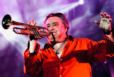 Jean-Claude Borelly et sa Trompette d'Or à l'Abbatiale de Lessay