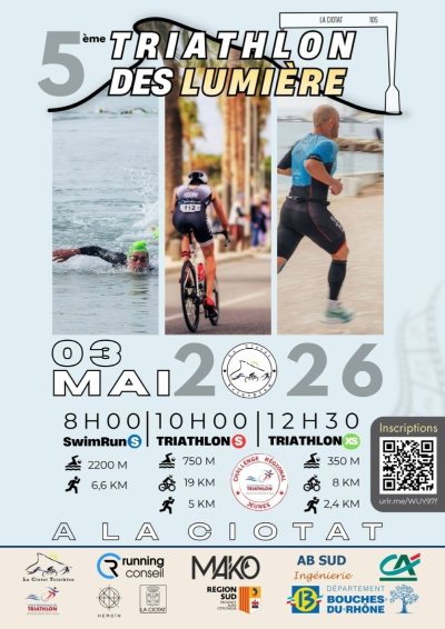 5ème Triathlon des Lumière
