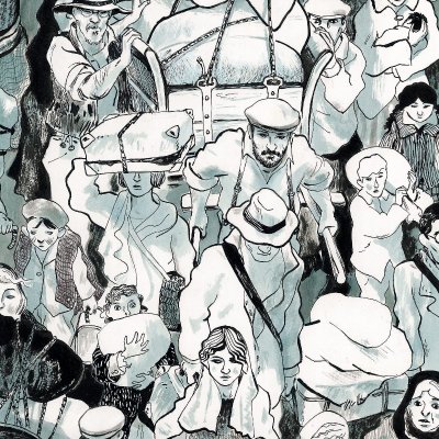 Lecture musicale & dessinée : "Le compagnon de voyage" en BD