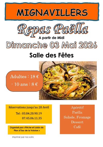 Repas Paëlla