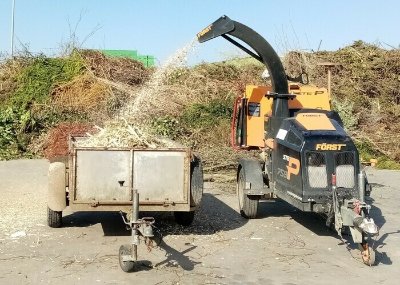 Broyage de végétaux à la déchèterie de Dangé-Saint-Romain (sur inscription)