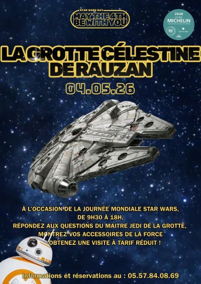 La Grotte Célestine célèbre la journée mondiale "Star Wars"