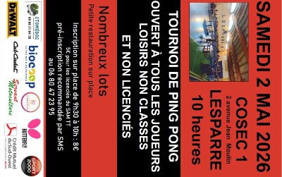 Championnat de Ping-Pong Loisirs