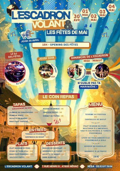 L' Escadron Volant en fêtes !