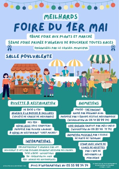 Foire du 1er mai à Meilhards