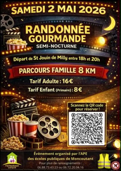 Randonnée gourmande semi-nocturne
