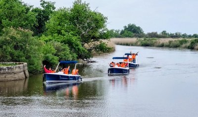 Balades commentées en bateau électrique