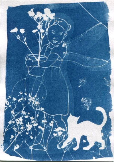 Atelier Cyanotype avec l'artiste Delphine Vaute