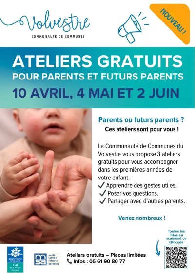 ATELIER POUR PARENTS ET FUTURS PARENTS