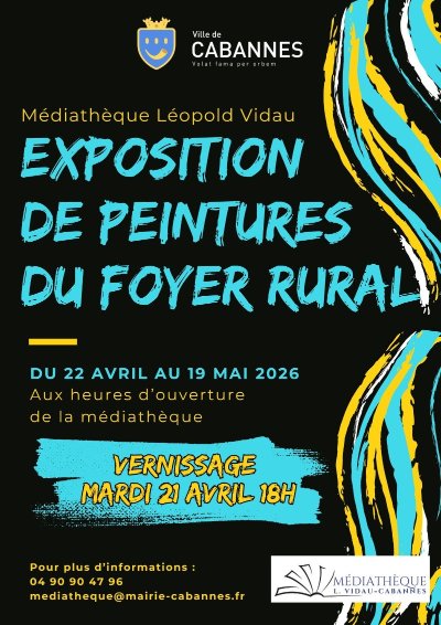 Exposition de peintures du Foyer Rural