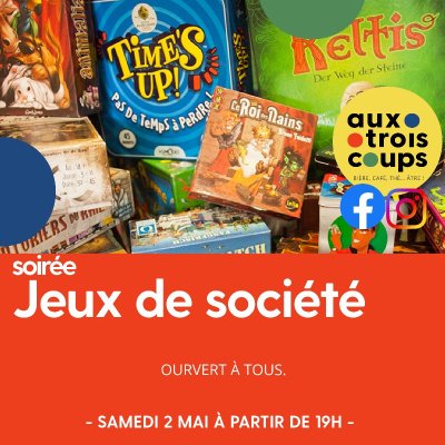 Soirée jeux de société
