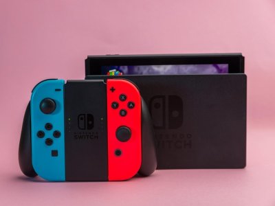 Nintendo Switch à la bibliothèque