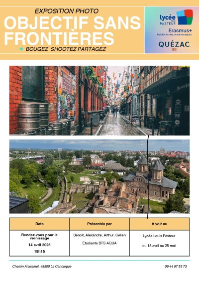 EXPO : OBJECTIF SANS FRONTIÈRES