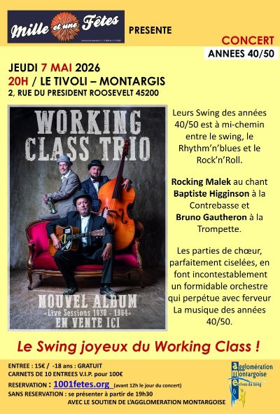 Concert Working Class Trio