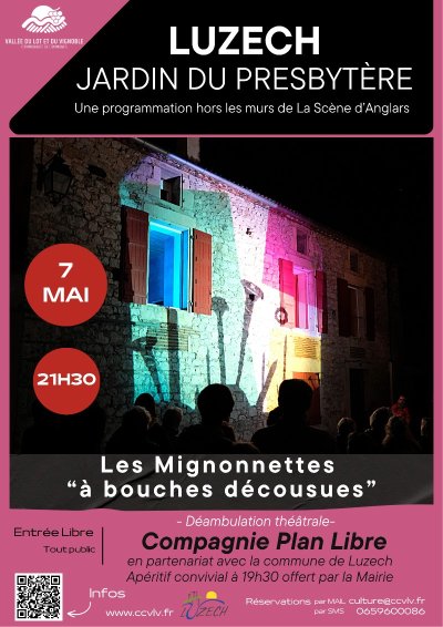 Théâtre : "Les Mignonnettes à bouches décousues" à Luzech