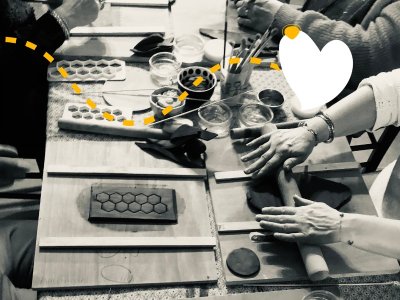 Chantier participatif vitrine d'été