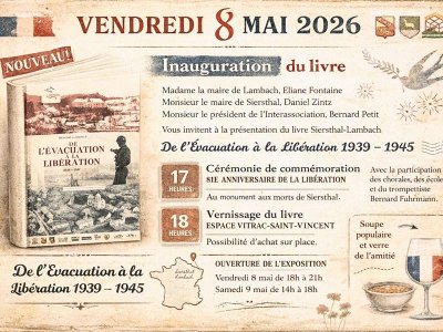 Vernissage du livre 'Siersthal-Lambach - de l'évacuation à  la libération - 1939/1945'