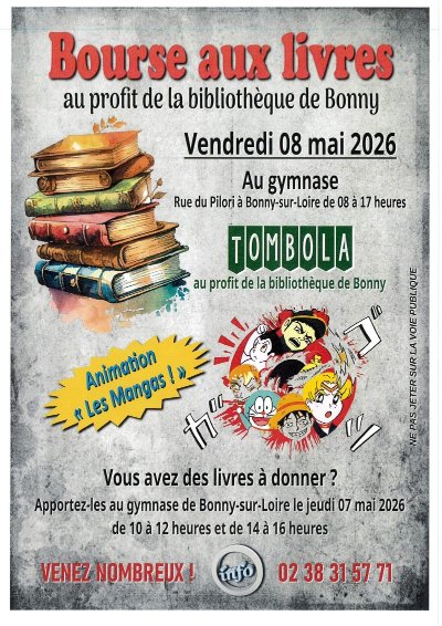 Bourse aux livres et tombola
