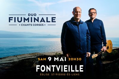 Concert - Duo Corse Fiuminale - Église de Fontvieille