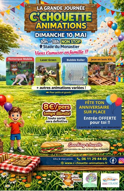 LA GRANDE JOURNÉE C'CHOUETTE ANIMATIONS