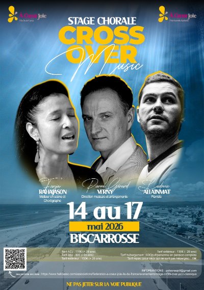 Stage choral de crossover classique et jazz