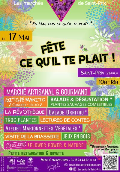 Fête ce qu'il te plaît !