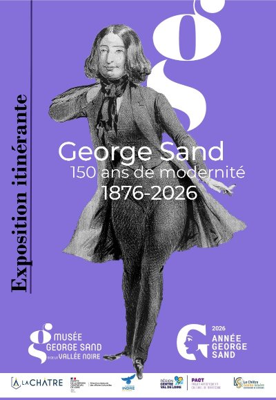 Exposition George Sand, 150 ans de modernité, 1876 - 2026