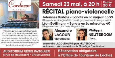 Récital Piano-Violoncelle