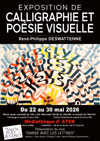 Atelier d’initiation à la calligraphie contemporaine