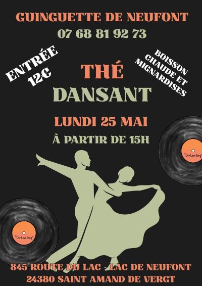 Thé dansant - la guinguette de Neufont