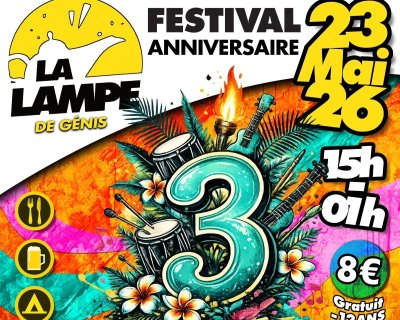 Festival La Lampe - concerts, animations, artisanat...