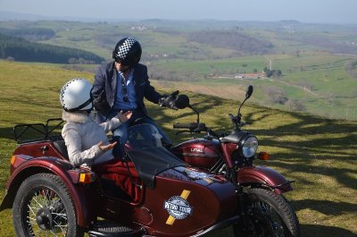Rétro-Tour Bourgogne - Excursions en side-cars