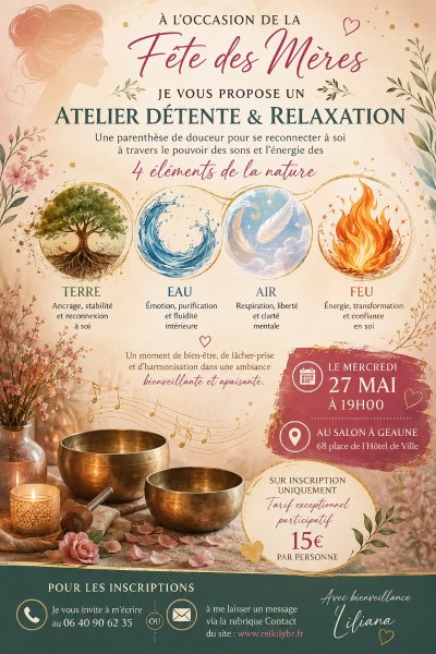 Atelier détente et relaxation