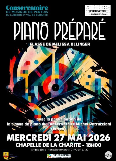 Festival musique contemporaine : Piano préparé