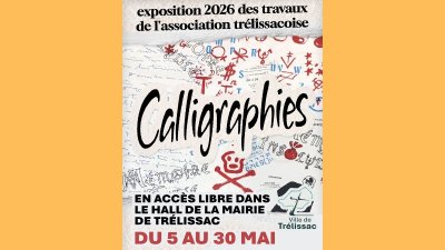 Exposition : La calligraphie s’expose à la mairie de Trélissac