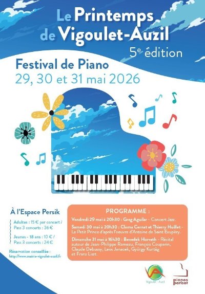 FESTIVAL DE PIANO DE VIGOULET-AUZIL