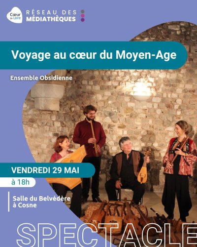 Voyage au cœur du Moyen-Age par l’Ensemble musical Obsidienne