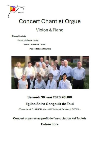 Concert - Chant et Orgue - Violon et Piano